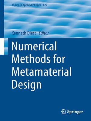cover image of Numerical Methods for Metamaterial Design